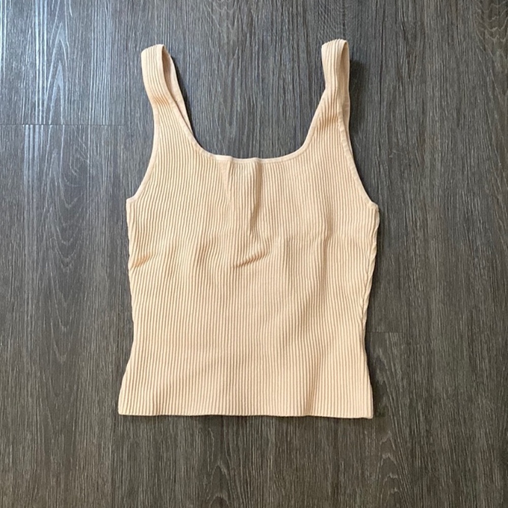 Babaton ribbed tank top
